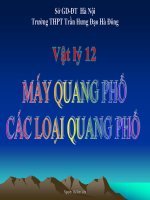 Bài giảng bài các loại quang phổ vật lý 12 (4) 
