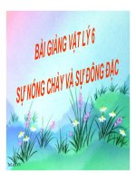 Bài giảng bài sự nở vì nhiệt của chất rắn vật lý 6 (11) 