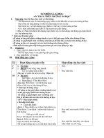 Giáo án TNXH 1 bài an toàn trên đường đi học (4) 