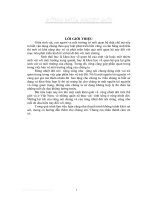 Tiểu luận  rừng nhiệt đới