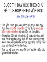 Dạy học đổi mới sinh hoạt chuyên môn theo chủ đề (4) 