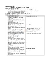 Giáo án TNXH 1 bài ôn tập con người và sức khỏe 