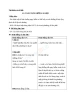 Giáo án TNXH 1 bài an toàn trên đường đi học (2) 