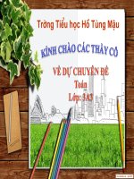Bài giảng toán 3 cộng trừ các số có ba chữ số có nhớ 1 lần (5) 