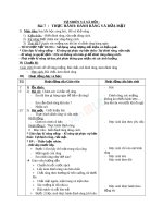 Giáo án TNXH 1 bài thực hành đánh răng và rửa mặt (6) 