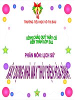 Bài giảng lịch sử 5 xây dựng nhà máy thủy điện hòa bình (5) 