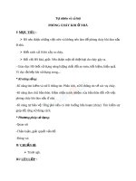 Giáo án TNXH 3 bài phòng cháy khi ở nhà (4) 