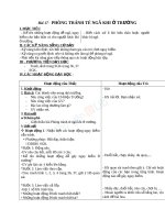 Giáo án TNXH 2 bài phòng tránh ngã khi ở trường (6) 