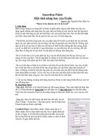 Insertion point   một tính năng hay của etabs 