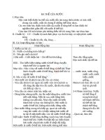 Giáo án khoa học 4 bài ba thể của nước 