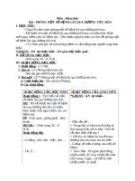 Giáo án khoa học 4 bài phòng một số bệnh lây qua đường tiêu hóa (3) 