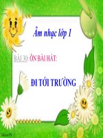Bài giảng bài ôn tập hát đi tới trường âm nhạc 1 (3) 