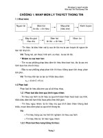 Bài giảng Lý thuyết tín hiệu Chương 1