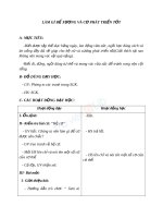 Giáo án TNXH 2 bài làm gì để xương và cơ phát triển tốt (3) 