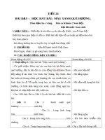 Giáo án âm nhạc 5 bài học hát bài màu xanh quê hương (2) 