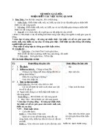 Giáo án TNXH 1 bài nhận biết các vật xung quanh (4) 