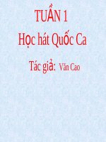 Bài giảng bài học hát quốc ca việt nam âm nhạc 3 (3) 