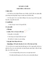 Giáo án TNXH 3 bài hoạt động tuần hoàn (4) 