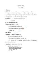 Giáo án TNXH 1 bài cây hoa (3) 