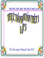 Bài giảng toán 3 thao giảng bài xem đồng hồ (6) 