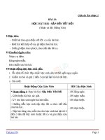 Giáo án âm nhạc 1 bài học hát sắp đến tết rồi (2) 