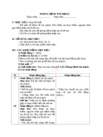 Giáo án TNXH 3 bài phòng bệnh tim mạch (5) 