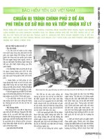 Bảo hiểm tiền gửi việt nam chuẩn bị trình chính phủ 2 đề án phí trên cơ sở rủi ro và tiếp nhận xử lý 