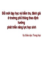 Dạy học đổi mới sinh hoạt chuyên môn theo chủ đề (6) 