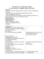 Giáo án TNXH 2 bài an toàn khi đi các phương tiện giao thông 