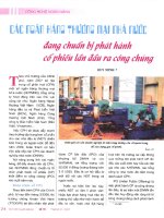 Các ngân hàng thương mại nhà nước đang chuẩn bị phát hành cổ phiếu lần đầu ra công chúng 