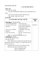 Giáo án TNXH 2 bài loài vật sống ở đâu (4) 