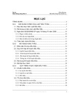 Khoá đào tạo đấu thầu hàng hoá và dịch vụ