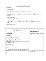 Giáo án TNXH 1 bài bảo vệ mắt và tai (2) 