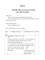 Giáo án âm nhạc 1 bài tập biểu diễn các bài hát đã học (4) 