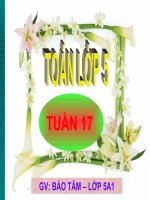 Bài giảng toán 5 sử dụng máy tính bỏ túi để giải toán về tỉ số phần trăm (6) 