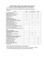 Chuyên đề thiết kế mặt đường theo hướng dẫn AASHTO