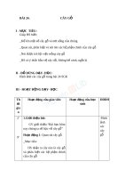 Giáo án TNXH 1 bài cây gỗ (2) 