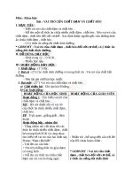 Giáo án khoa học 4 bài vai trò của chất đạm và chất béo (2) 