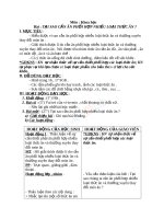 Giáo án khoa học 4 bài tại sao cần ăn phối hợp nhiều loại thức ăn (2) 