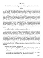 bài luận về biến đổi khí hậu