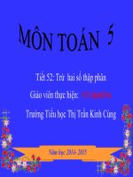 Bài giảng toán 5 thao giảng trừ hai số thập phân (32) 