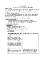 Giáo án khoa học 4 bài ôn tập con người và sức khỏe (4) 