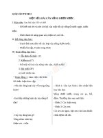 Giáo án TNXH 2 bài một số loài cây sống dưới nước (5) 