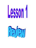 Lesson 1   tiếng anh lớp 2 