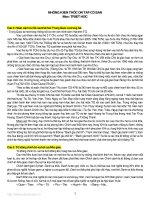 Những kiến thức ôn tập cơ bản môn triết học