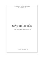 Giáo trình tiện