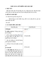 Giáo án TNXH 2 bài thực hành giữ trường học sạch đẹp (2) 