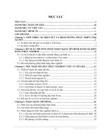 Thiết kế bộ thực nghiệm xe điện, nhận dạng mô hình bánh xe và xây dựng bộ điều khiển phát động ứng dụng với xe điện PET