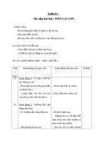 Giáo án âm nhạc 1 bài ôn tập hát đàn gà con (5) 