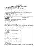 Giáo án khoa học 4 bài ôn tập con người và sức khỏe (6) 